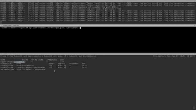 Kubernetes Tutorials |Deploying Kubernetes Controller Manager and  kube Scheduler | Cloudlearnhub.