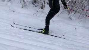 Классический стиль. Подводящие упражнения для одновременно-одношажного хода без использования палок