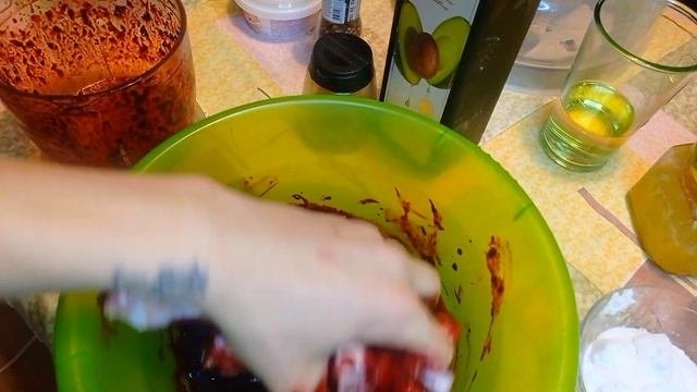 необычный рецепт куриных ножек. синяя курица. курица просто Космос.
