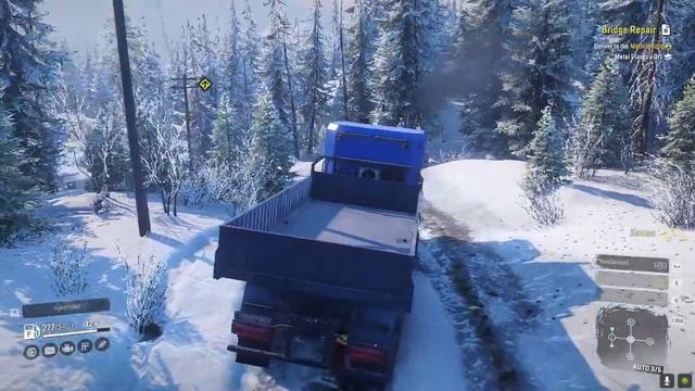 Azov 42-20 Antarctic in snowrunner __ pc gameplay