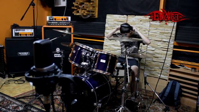 FLARE - Студийная работа (барабаны) смотреть онлайн