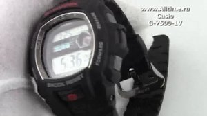 Мужские японские наручные часы Casio G-SHOCK G- 7500- 1V