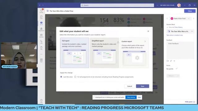 WEBINAR MODERN CLASSROOM TEACH WITH TECH : READING PROGRESS MICROSOFT TEAMS смотреть онлайн
