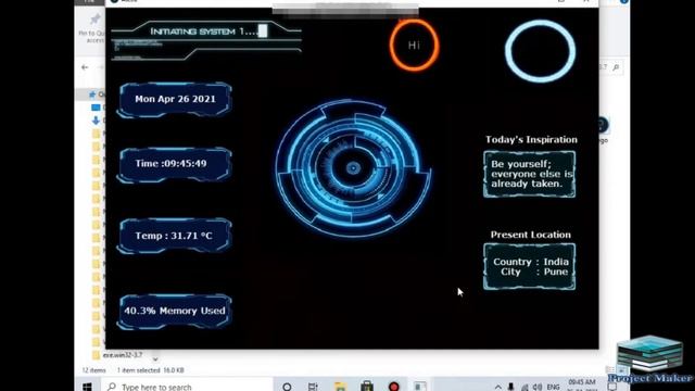 Virtual Assistant using python || part -1 || Project Maker смотреть онлайн