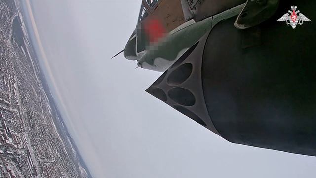 Боевая работа Су-25 на Донецком направлении