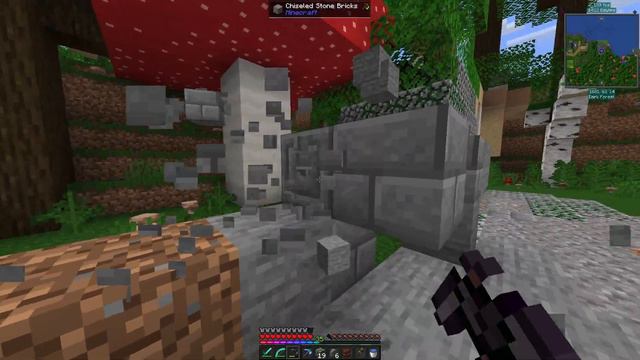 I built a SIMPLE XP FARM in Minecraft Create Mod!