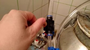 Быстросъёмные соединения в работе, Всенародник на молочной фляге (Быстросъемы)