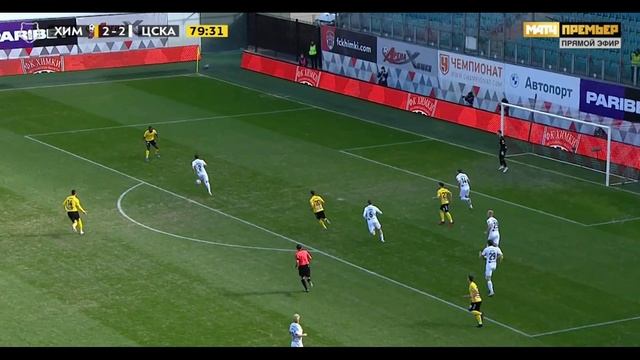 09/04/2022. РПЛ. Химки 4 : 2 цска. Голы ХИМОК!!!