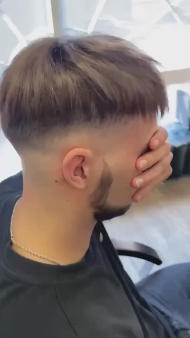 Мужская накладка из волос