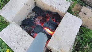 Раздув мангала своими руками