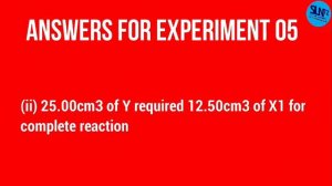 CHEM PRACTICAL | ATOMIC MASS OF ELEMENT | DILUTION LAW