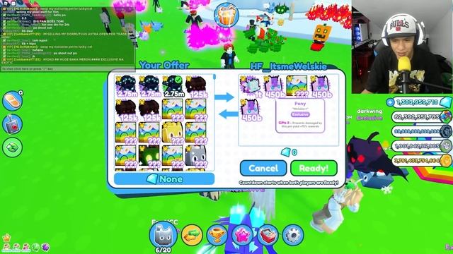 INSANE trading value 'DORMUTUUS ASTRA' exclusive pets! sa ROBLOX PET SIMULATOR X смотреть онлайн