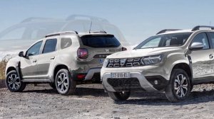 2022 Dacia Duster Facelift - New Gearbox, Wheels, Lights with 2021 Redesign and Large Screen