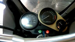 Первый запуск после зимовки Yamaha FZ400