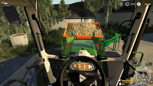 Sorting and sale washed potatoes, animal care | Geiselsberg Farm | Farming simulator 19 | ep #22 смотреть онлайн