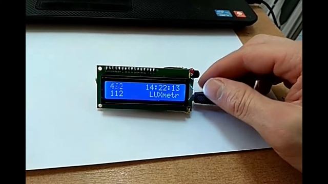 Люксметр на Arduino с записью показаний смотреть онлайн
