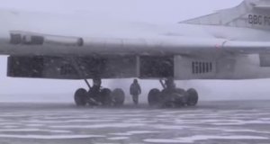 Flying in Arctic on Tu-160 ''The White Swan'' (Blackjack)
