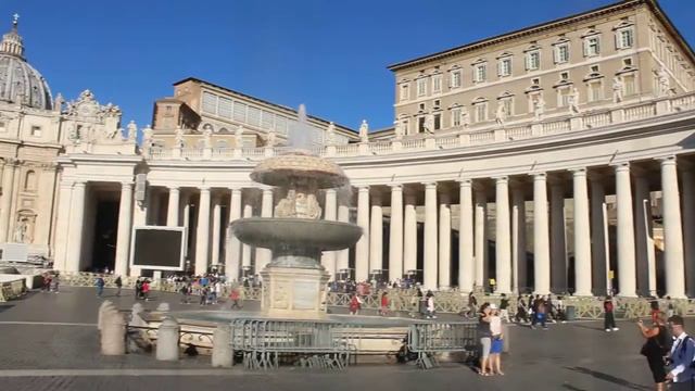 Piazza Del San Pietro - Vaticano смотреть онлайн