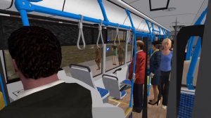 OMSI 2 МАЗ 203 016 2020, Москва 191 маршрут(версия без лагов)