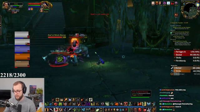 1 Life Warlock vs Sunken Temple