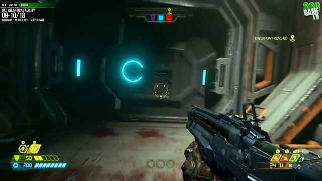 Doom Eternal DLC Mission 1 Secrets / Collectibles Guide (UAC Atlantica Facility - The Ancient Gods)
