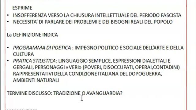 NEOREALISMO 2^PARTE
