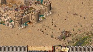 SALADIN VS ABBOT AND SNAKE | aggressive Ai | Stronghold Crusader