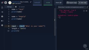Day 1 - 15-Variable Naming