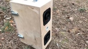 Sound test, bass test , портативной колонки на динамиках JBL stage 2 424