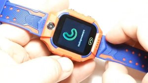 Smart Watch Q19 обзор проверка Умных смарт Часов для детей с камерой фонариком GPS
