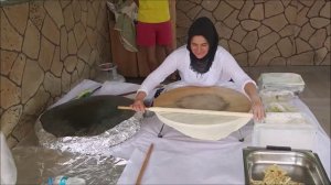 Территория  Aydinbey Gold Dreams/ Как пекут турецкие лепешки гезлеме