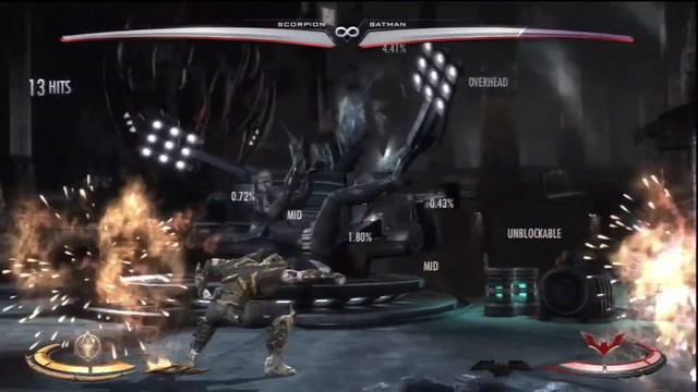 Injustice Gods Among Us: Scorpion 47% 4 Bars смотреть онлайн