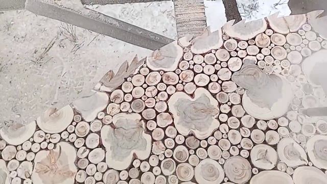 Изготовление панно из можжевельника. Отбиваю заказы. смотреть онлайн