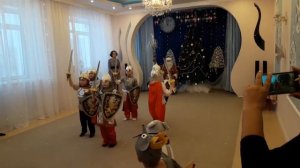 Танец в детском саду Богатырей