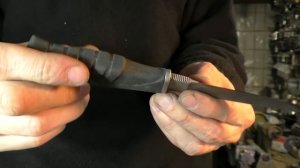 Опыт № 277 нож СМЕРШ 3 сталь 50Х14МФ Мелита