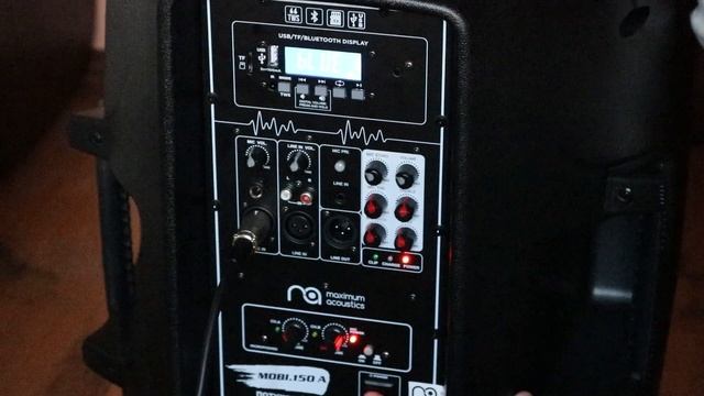 Блютуз колонка + MP3 Плеер как Чемодан ? - Maximum Acoustics Mobi 150A [ОБЗОР]