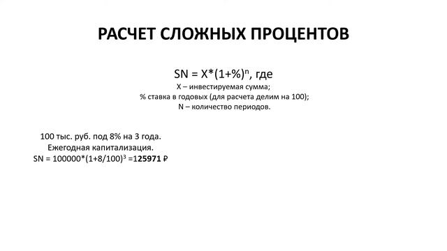 Что такое сложные проценты? Как стать миллионером. Секрет богатства.
