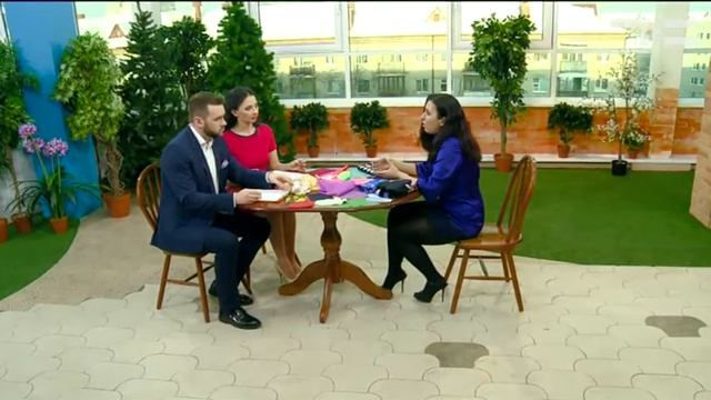 Модные ткани - «Утро с Вами» 13.02.2017
