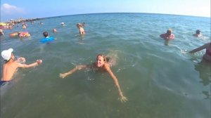 Архипо-Осиповка. Прохоровский пляж. НорНикель. Тринадцатый день. Купаемся. Отдых на Черном море.