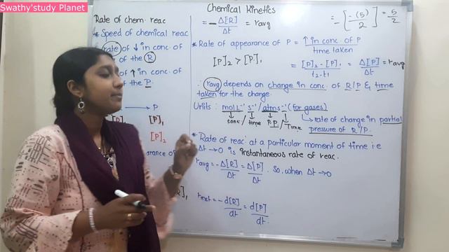 Chemical Kinetics Part 2 | In Tamil | Class 12 |Rate Of Chemical Reaction | Average & Instantaneous