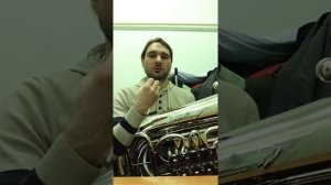 Исполнительские приёмы игры на тубе.Урок3: Глухие звуки. Роман Докунихин, туба.