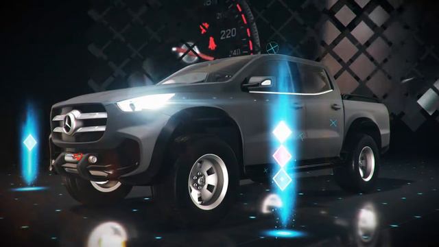 Mercedes X - Teaser animation with Element 3D смотреть онлайн