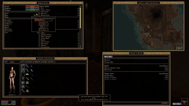 Let's Play Morrowind Rebirth Hardest Difficulty - Episode 002