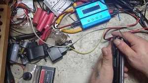Тест после сборки аккумулятора ноутбука. Контроллер не заметил разрывы...