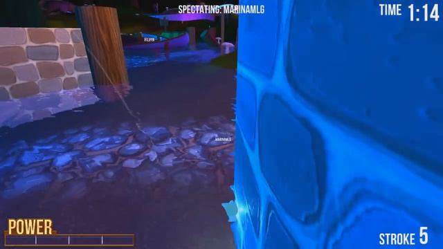 ДЕВУШКА ИГРАЕТ В ГОЛЬФ - КТО ЖЕ ПОБЕДИТ? ► Golf With Friends смотреть онлайн