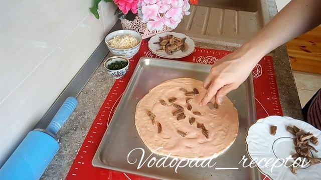 ПИЦЦА , НЕЖНОЕ ТЕСТО НА КЕФИРЕ... ЗА 15 МИНУТ смотреть онлайн