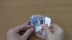 Эмблема Skoda передняя и задняя Fabia Octavia Roomster