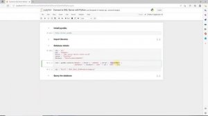 How to connect to a database using Python |  Python Connect to SQL Server | Query database