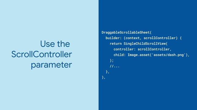 DraggableScrollableSheet (Flutter Widget of the Week)