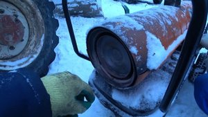 Отогрел экскаватор погрузчик Терекс, снял и отдефектовал гидравлический насос.